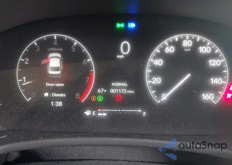 2025 Honda Civic Sport из США, поврежденный, VIN 2HGFE2F51SH595578